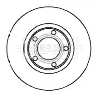 BORG & BECK Тормозной диск BBD4263